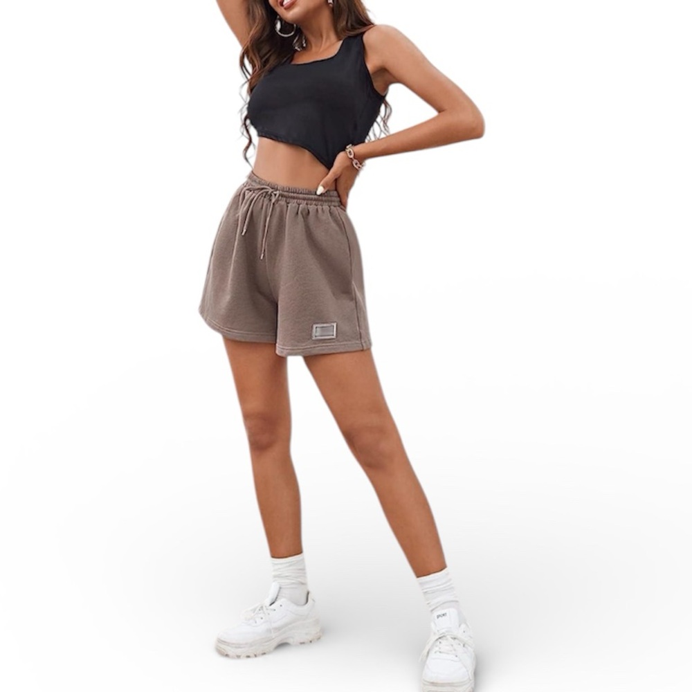 MakeMeChic Sweat Shorts